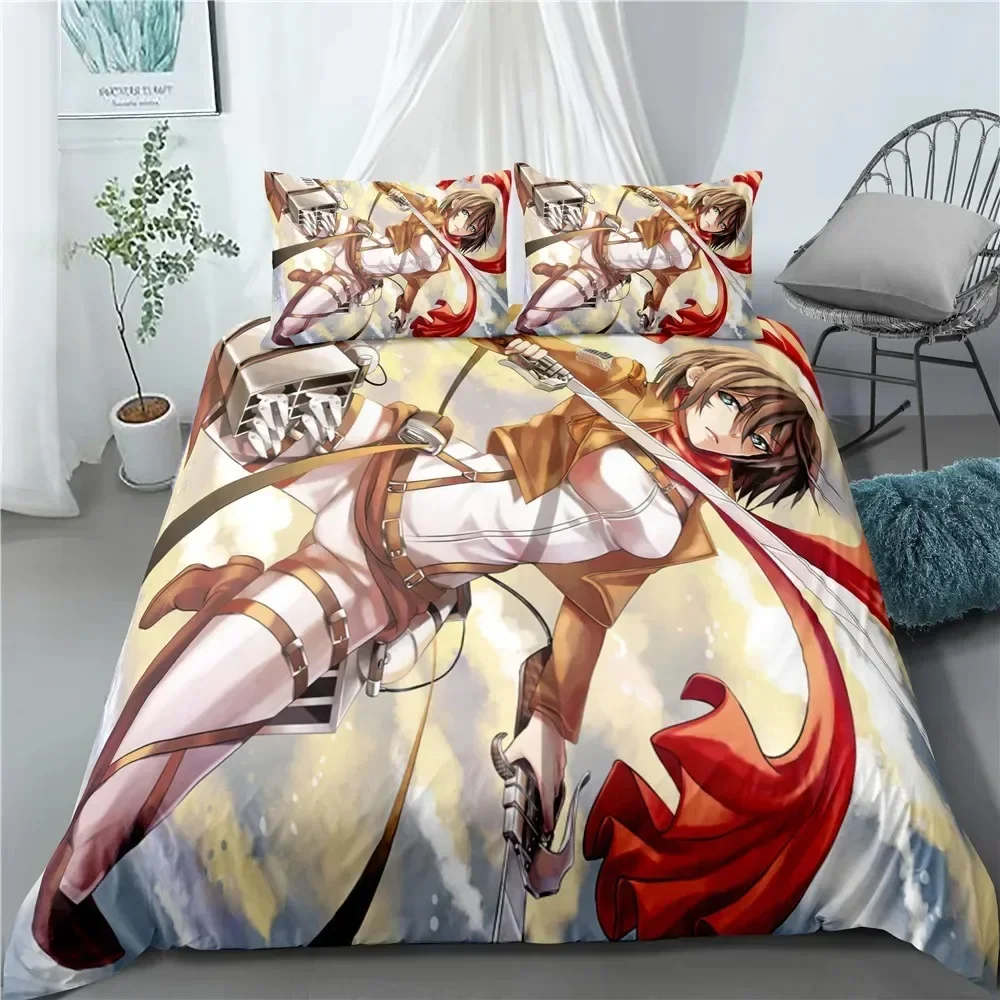Home Textiles Classic Fashion - Fashion Anime Attack on Titan Home