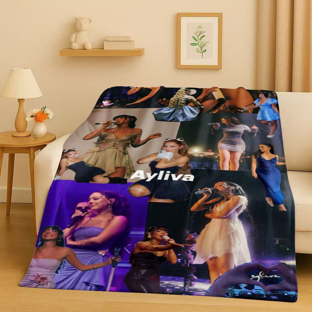 Home Textiles Classic Fashion - Fashion Pop Singer Ayliva Lieb Flannel