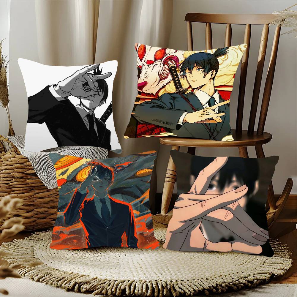 Home Textiles Inc - Hayakawa Aki Anime C-Chainsaw M-Man Pillow