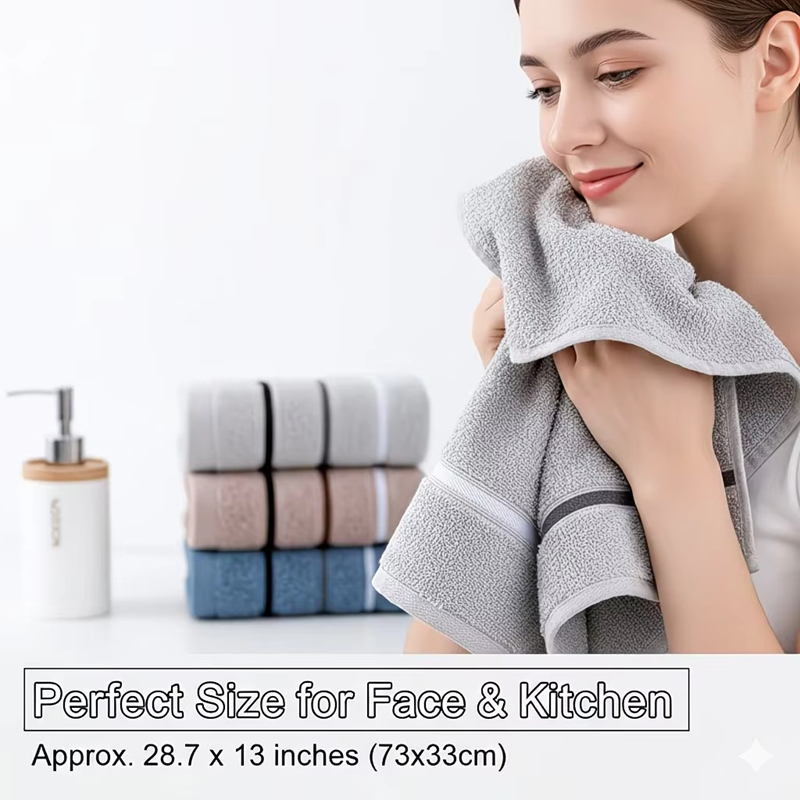 1 Pack Premium Soft Absorbent  - огляд і ціна Home Textiles Face Towel