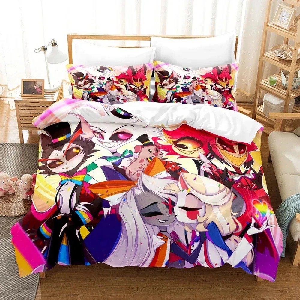 Fashion Cartoon Hazbin Hotel B - огляд і ціна Home Textiles Classic Fashion