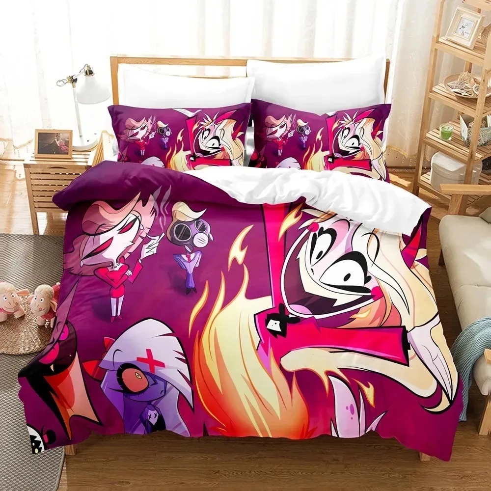 Fashion Cartoon Hazbin Hotel B - огляд і ціна Home Textiles Classic Fashion