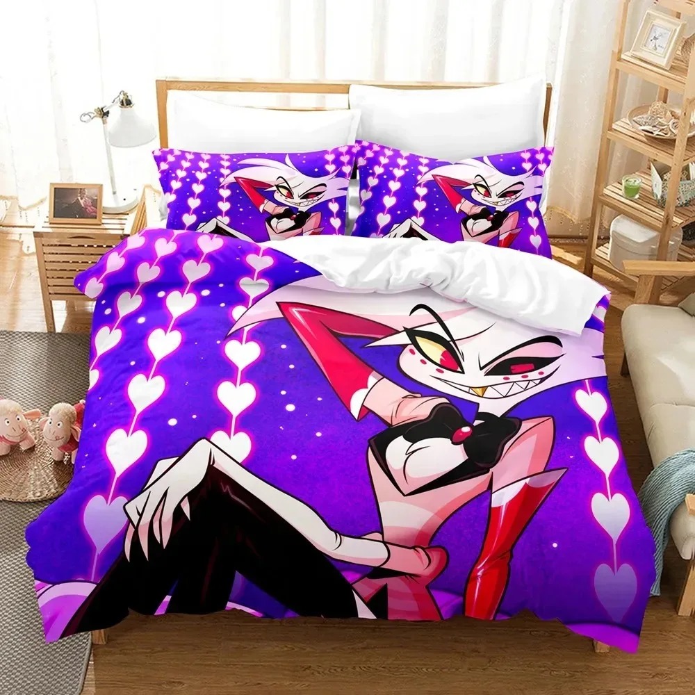 Fashion Cartoon Hazbin Hotel B - огляд і ціна Home Textiles Classic Fashion