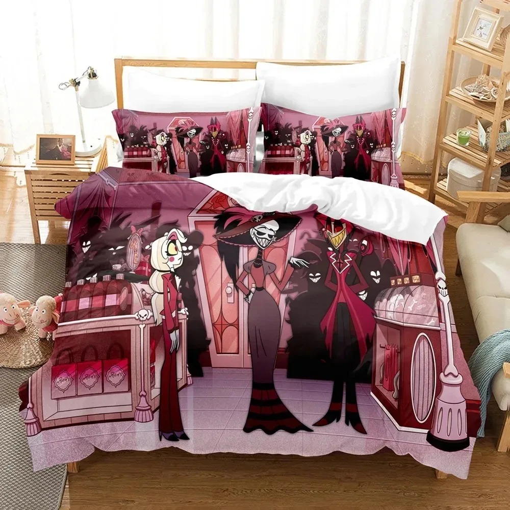 Fashion Cartoon Hazbin Hotel B - огляд і ціна Home Textiles Classic Fashion