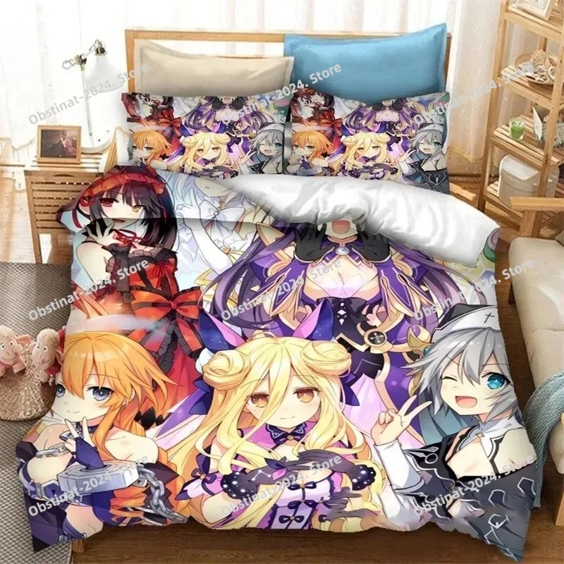 3D Printing Anime Date A Live  - огляд і ціна Home Textiles Classic Fashion