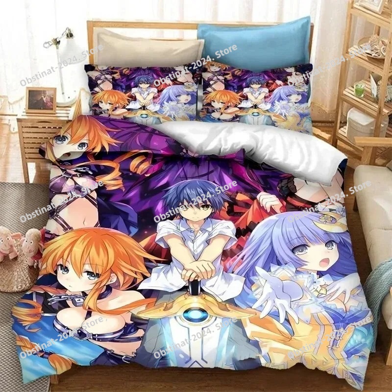 3D Printing Anime Date A Live  - огляд і ціна Home Textiles Classic Fashion