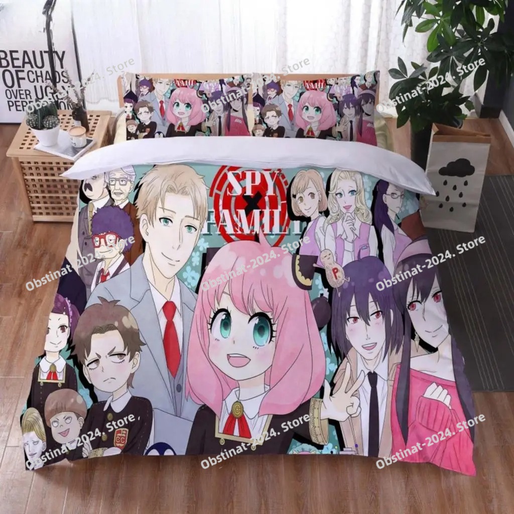 3D Printing Anime SpyXFamily B - огляд і ціна Home Textiles Classic Fashion