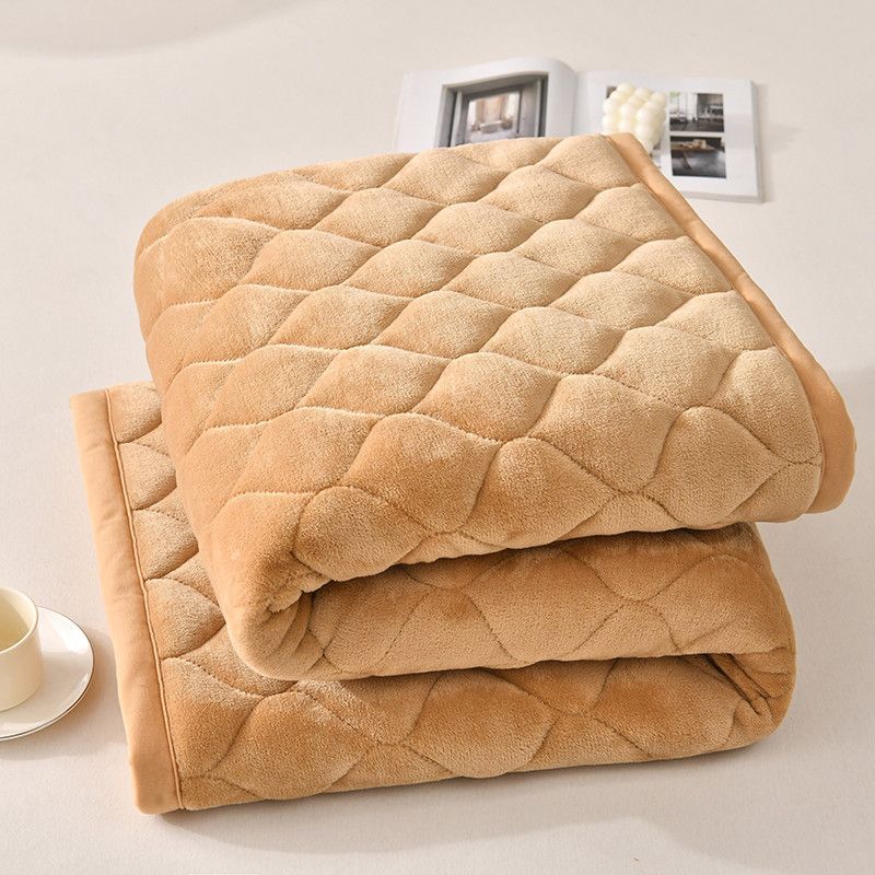 Thickened Flannel Mattress Hou - огляд і ціна Mattress Pad Topper