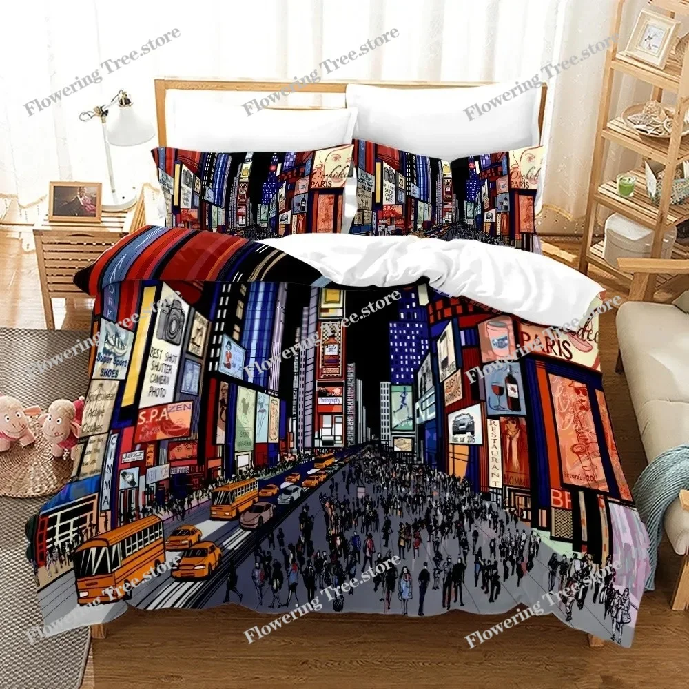 New York City Night View Beddi - огляд і ціна Home Textiles New York