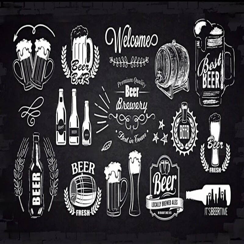 Simple hand-painted beer perso - огляд і ціна Home Textiles Images