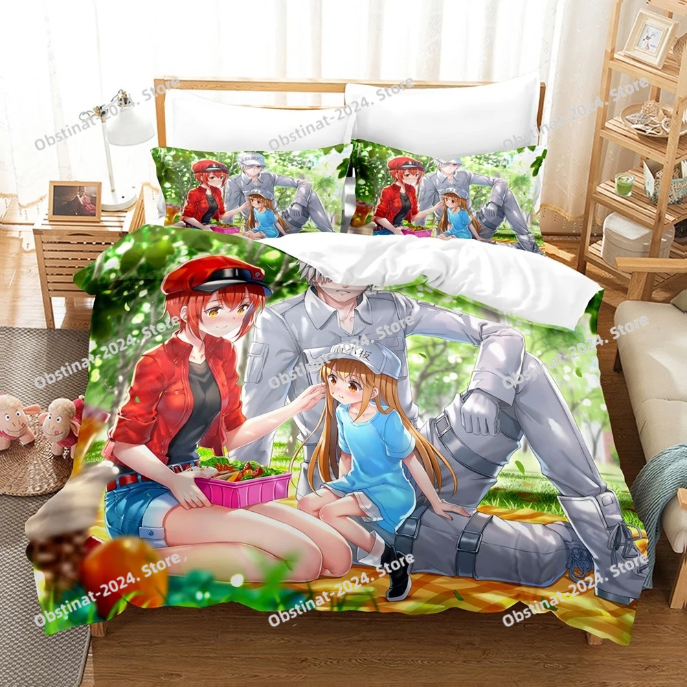 3d Print Cells At Work Cartoon - огляд і ціна Home Textiles Images