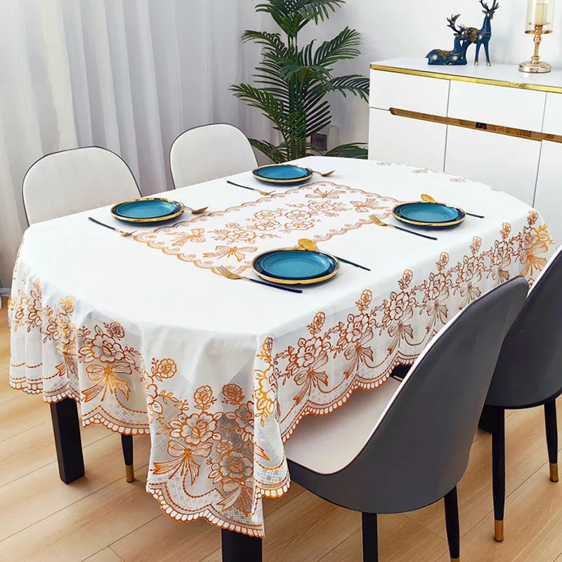 New PVC Oval Waterproof Tablec - огляд і ціна Home Textiles News