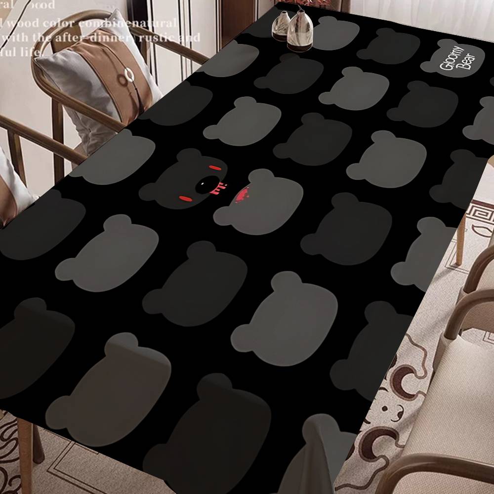 Cartoon G-gloomy Bear Tableclo - огляд і ціна Home Textiles News