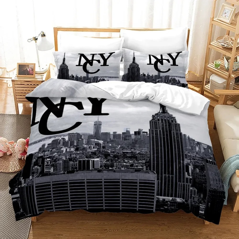 3D Print New York City Night V - огляд і ціна Home Textiles New York