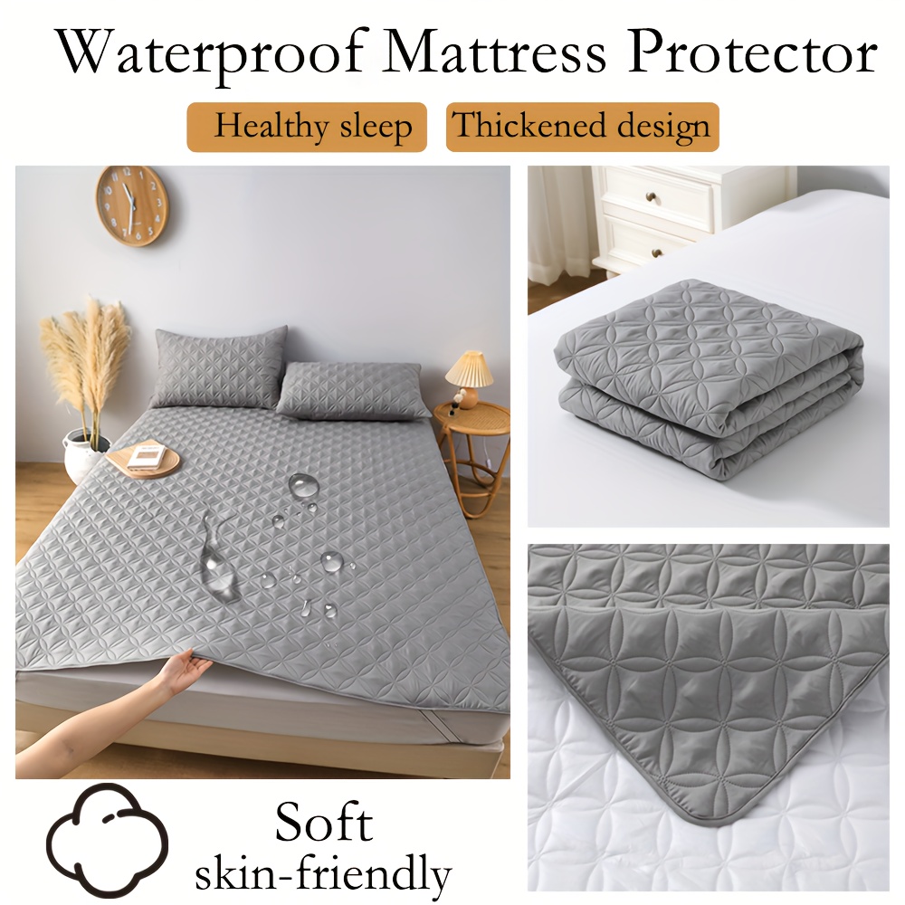 Waterproof Mattress Protector  - огляд і ціна Mattress Pad Topper