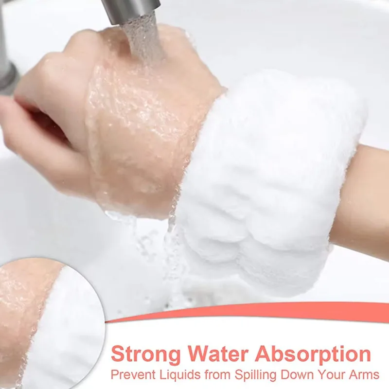 1/2Pcs Wrist Washband Microfib - огляд і ціна Home Textiles Face Towel
