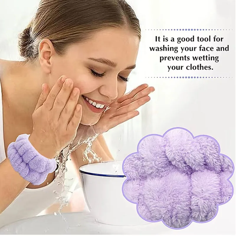 1/2Pcs Wrist Washband Microfib - огляд і ціна Home Textiles Face Towel