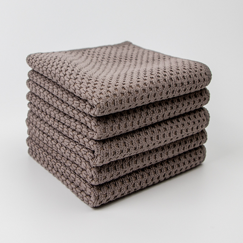 5PCS Cotton Towel Soft Absorbe - огляд і ціна Home Textiles Face Towel