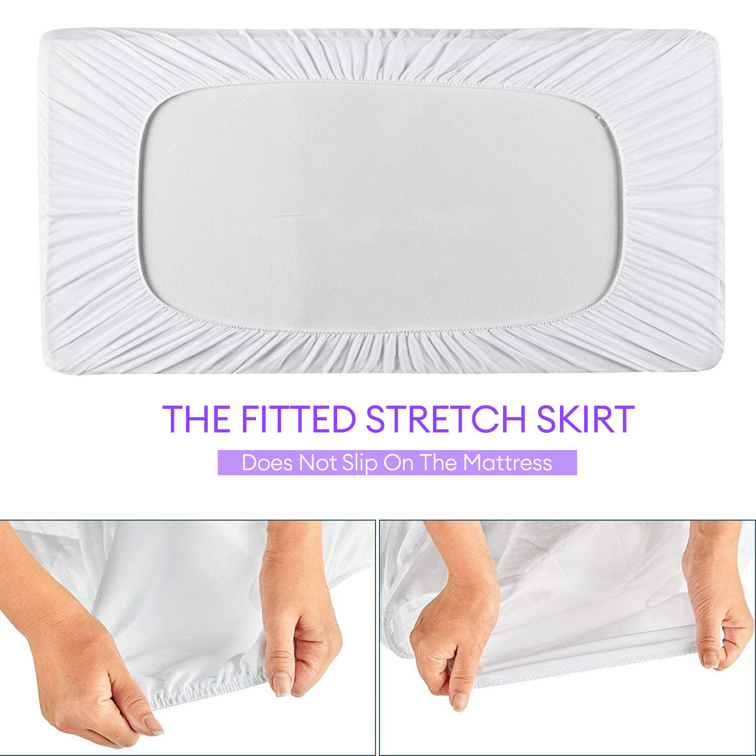 1pc Crib Mattress Protector Sm - огляд і ціна Mattress Pad Topper