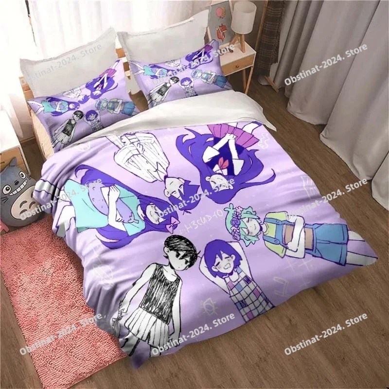 Fashion 3D Printed Anime Omori - огляд і ціна Home Textiles Classic Fashion