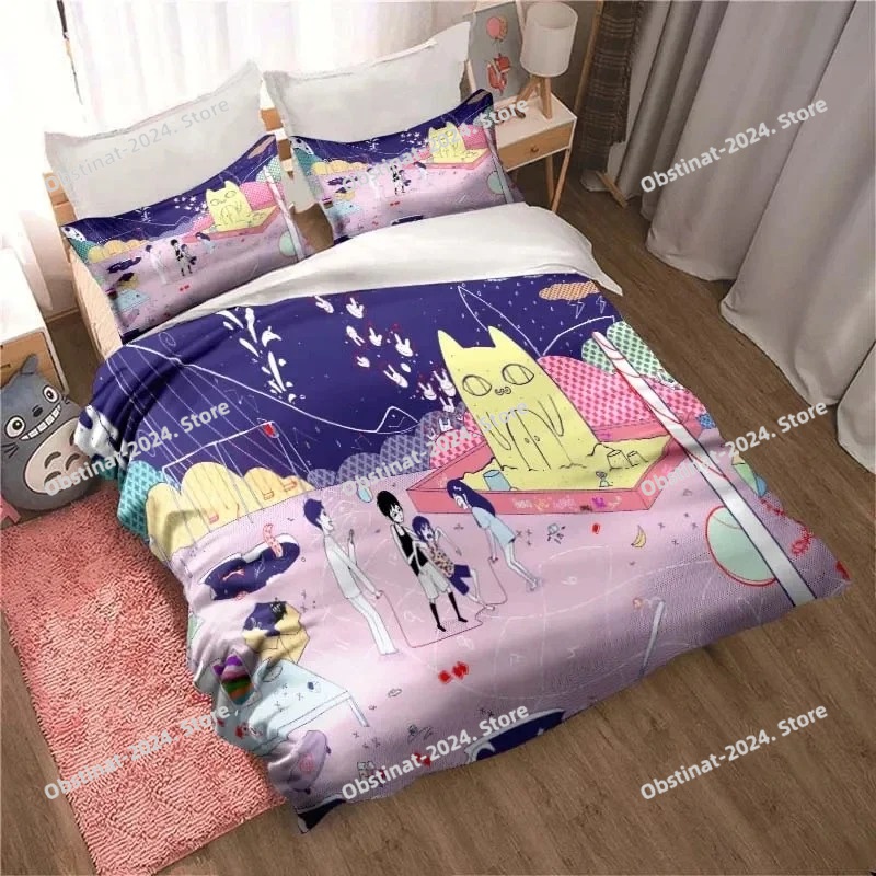Fashion 3D Printed Anime Omori - огляд і ціна Home Textiles Classic Fashion