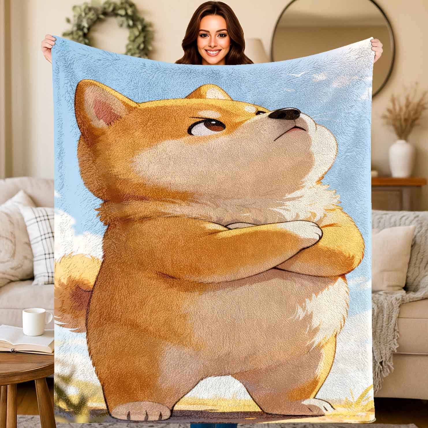 cartoon image of a standing do - огляд і ціна Home Textiles Images
