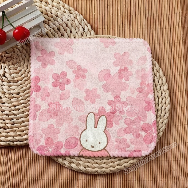 Cute Miffys Printed Square Tow - огляд і ціна Home Textiles Face Towel