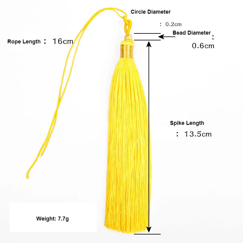 1PC 13CM Craft Tassels Silk Ha - огляд і ціна Home Textiles Designer