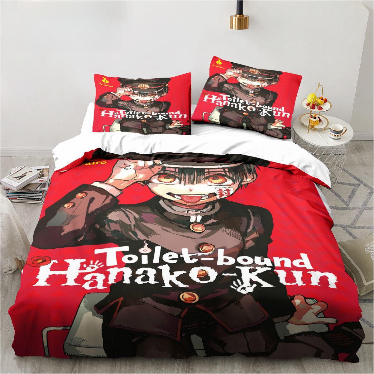 Anime Toilet-Bound Hanako-kun  - огляд і ціна Linen Duvet Cover