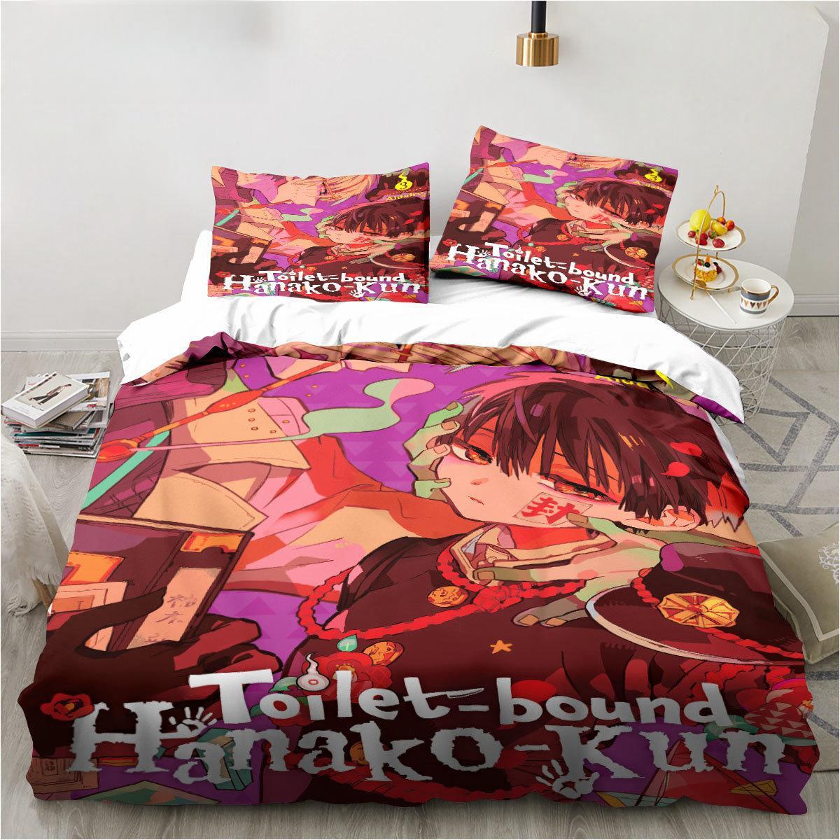 Anime Toilet-Bound Hanako-kun  - огляд і ціна Linen Duvet Cover