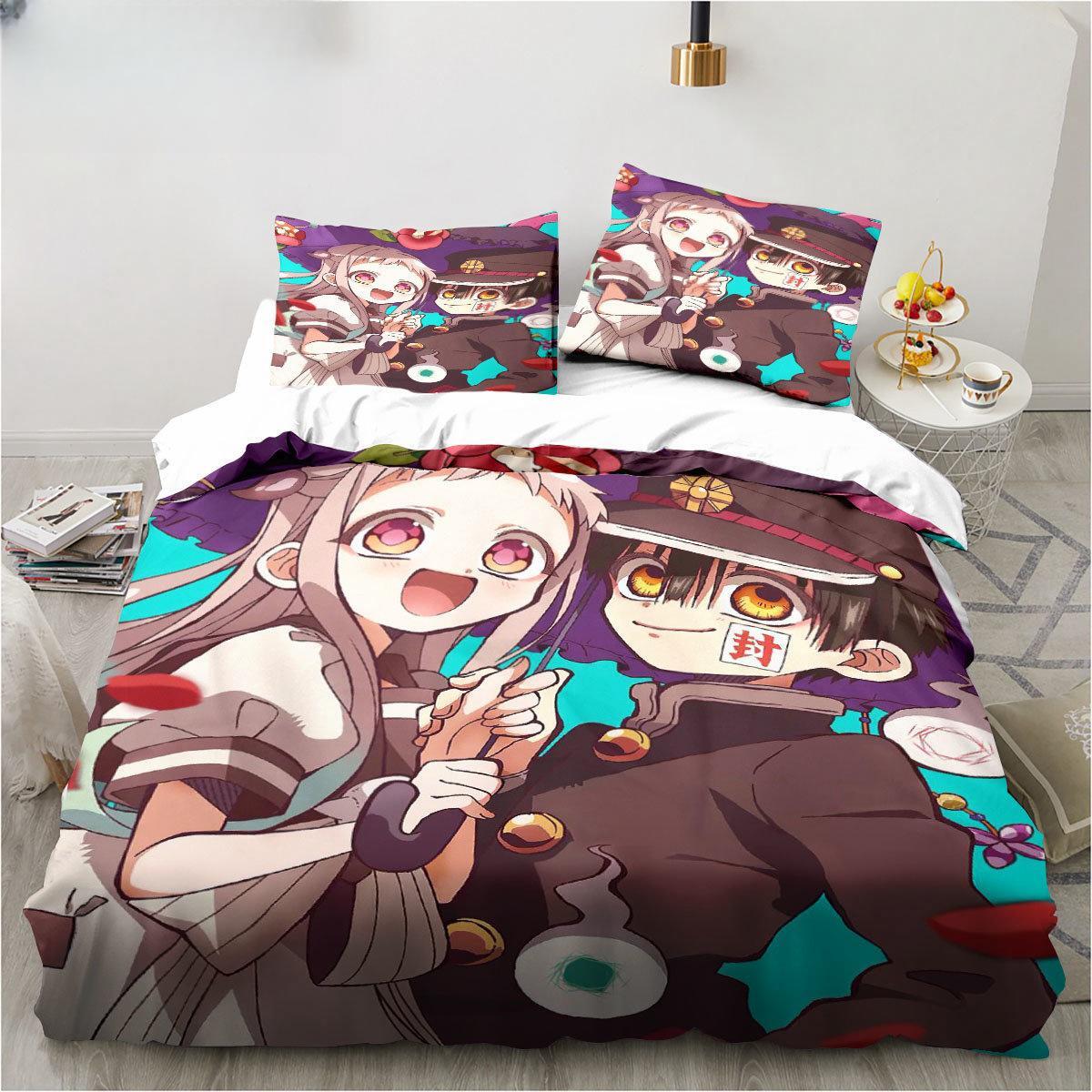 Anime Toilet-Bound Hanako-kun  - огляд і ціна Linen Duvet Cover