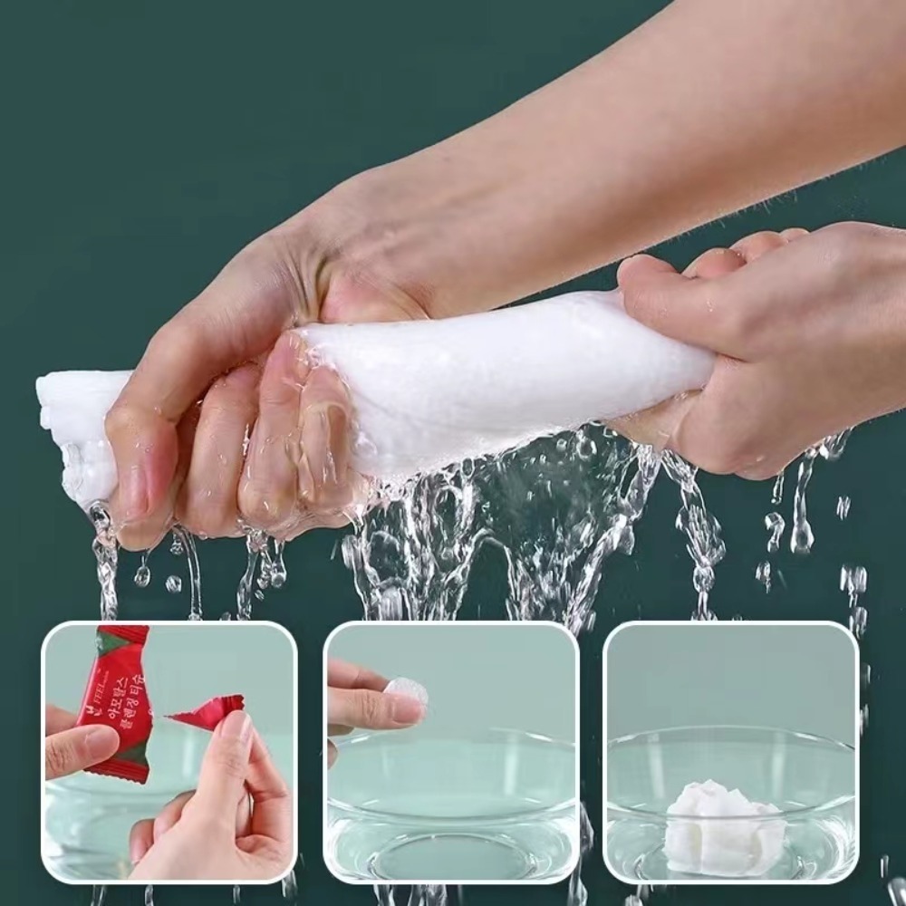 Disposable Compressed Washing  - огляд і ціна Home Textiles Face Towel