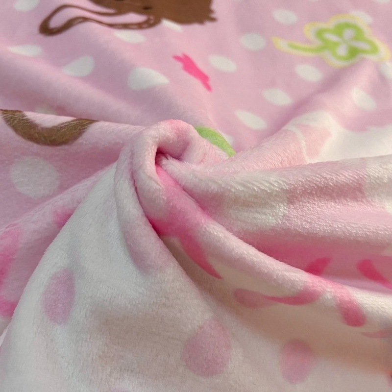 Cute Sugarbunnies Coral Plush  - огляд і ціна Home Textiles Blanket