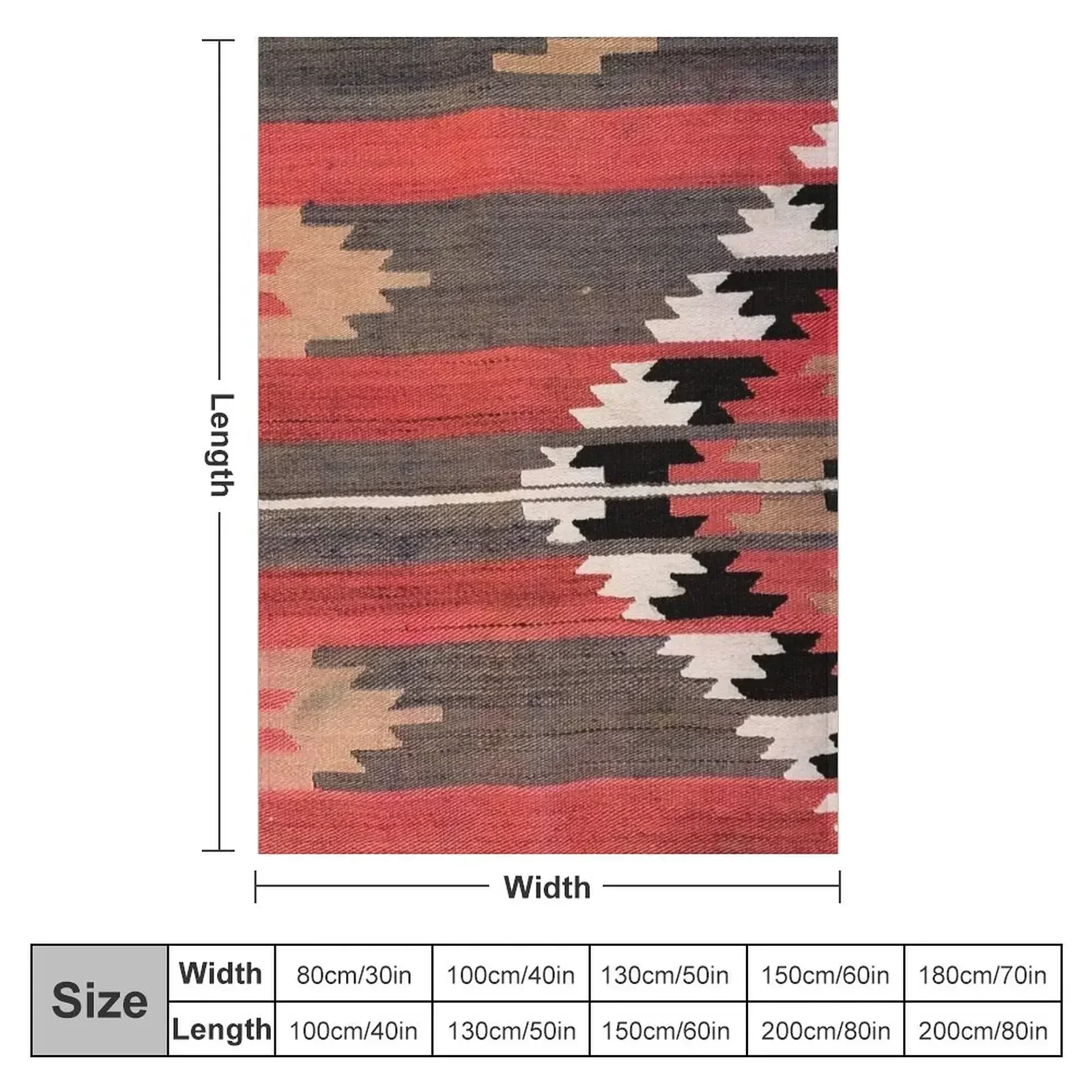 Geometric Vintage Turkish Kili - огляд і ціна Home Textiles Classic Fashion