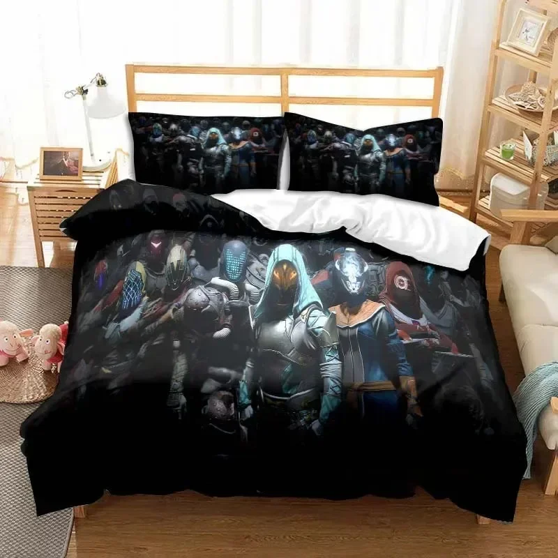 Game Destiny Printed Bed Set D - огляд і ціна Linen Duvet Cover