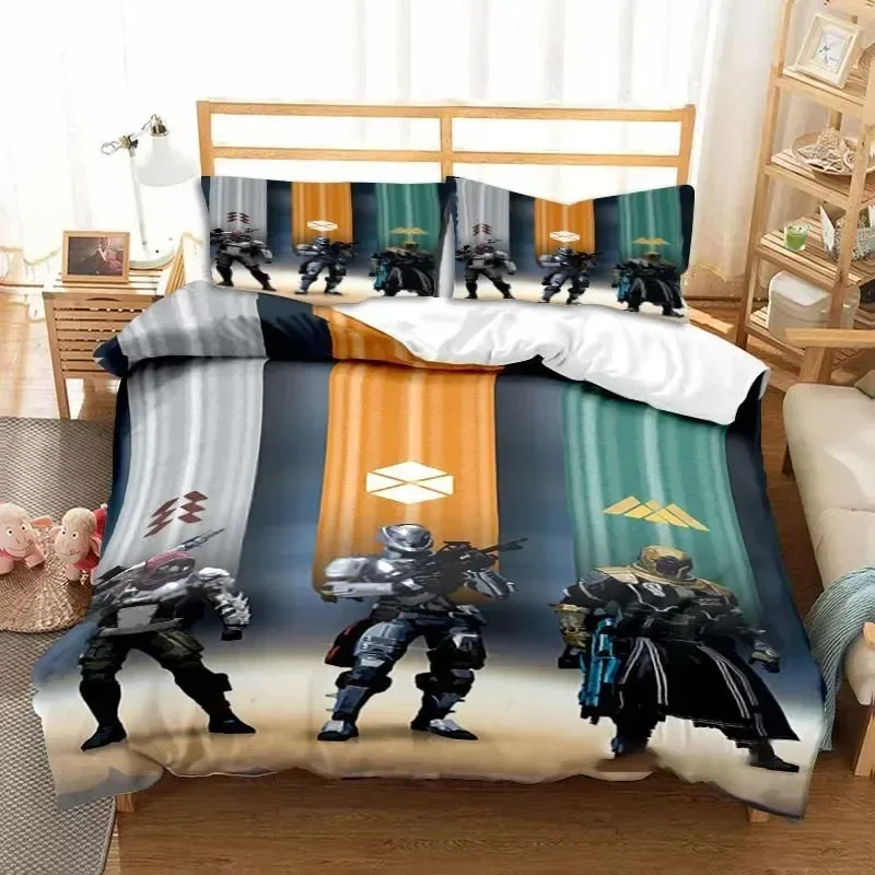 Game Destiny Printed Bed Set D - огляд і ціна Linen Duvet Cover
