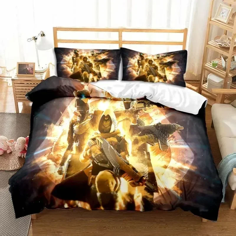 Game Destiny Printed Bed Set D - огляд і ціна Linen Duvet Cover