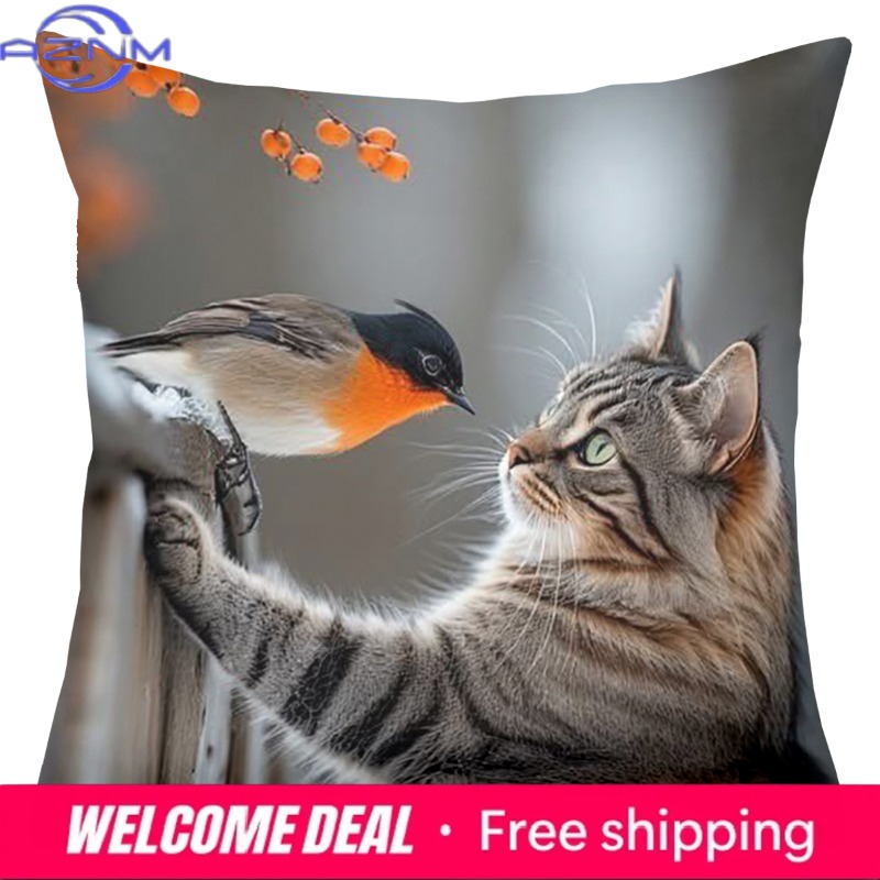 Cute Cat Pillows With Differen - огляд і ціна Home Textiles Images