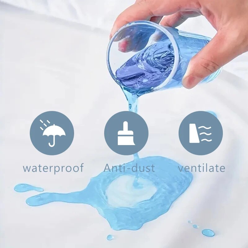 Waterproof Mattress Protector, - огляд і ціна Mattress Pad Topper