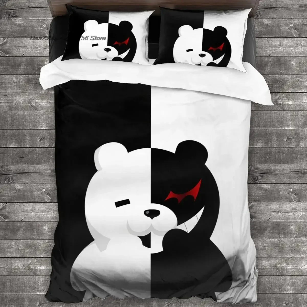 3D Print Cartoons Danganronpa  - огляд і ціна Linen Duvet Cover