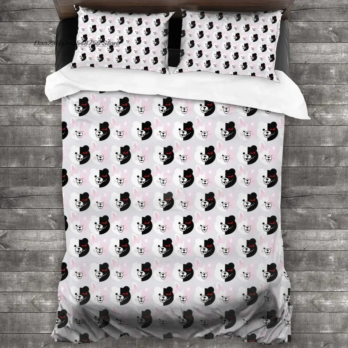 3D Print Cartoons Danganronpa  - огляд і ціна Linen Duvet Cover