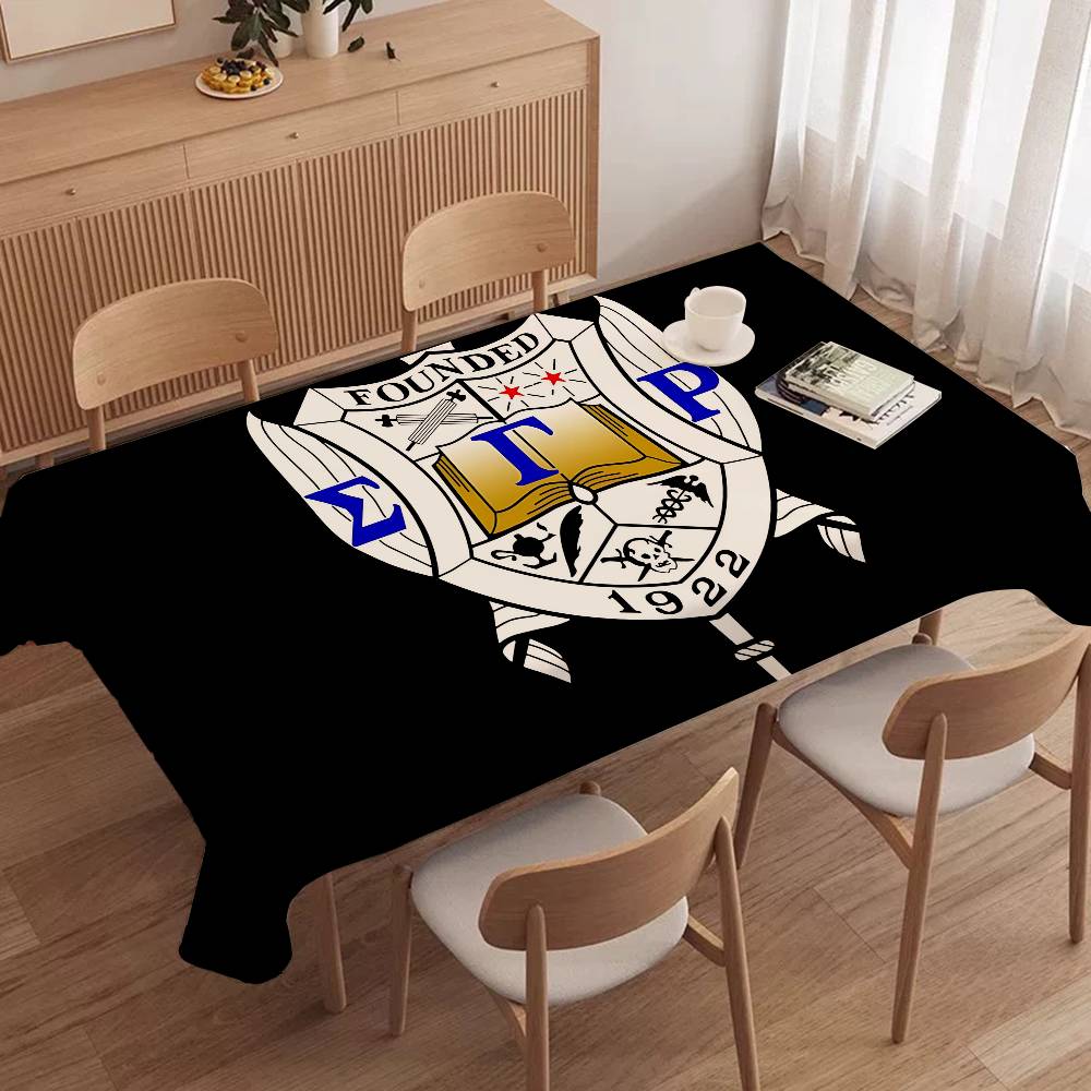 Sigma Gamma Rho LOGO Tableclot - огляд і ціна Home Textiles News
