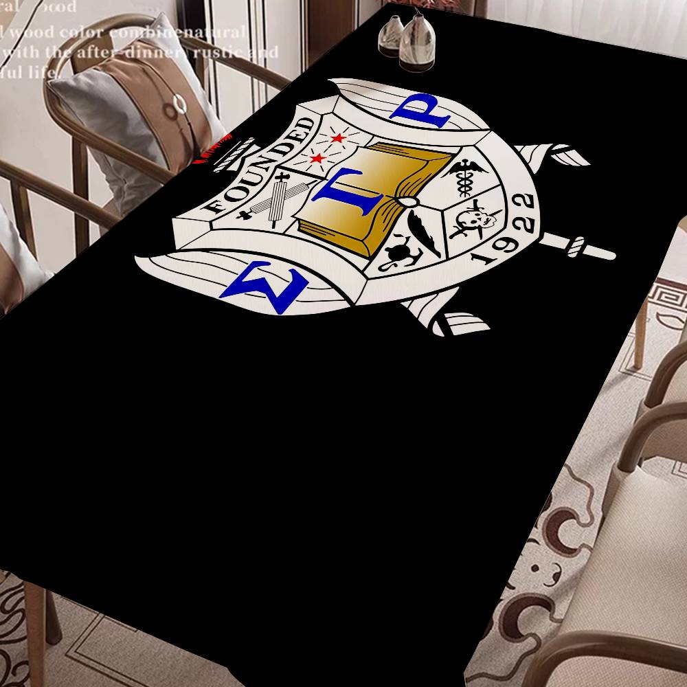 Sigma Gamma Rho LOGO Tableclot - огляд і ціна Home Textiles News