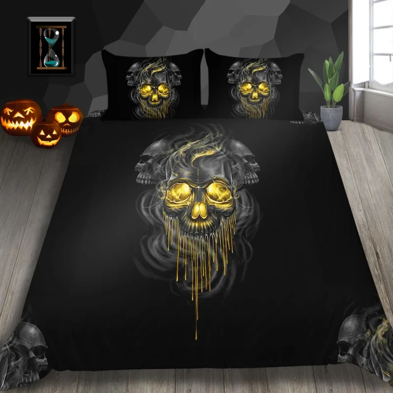 Dream NS Skeleton Bedding Set  - огляд і ціна Linen Duvet Cover