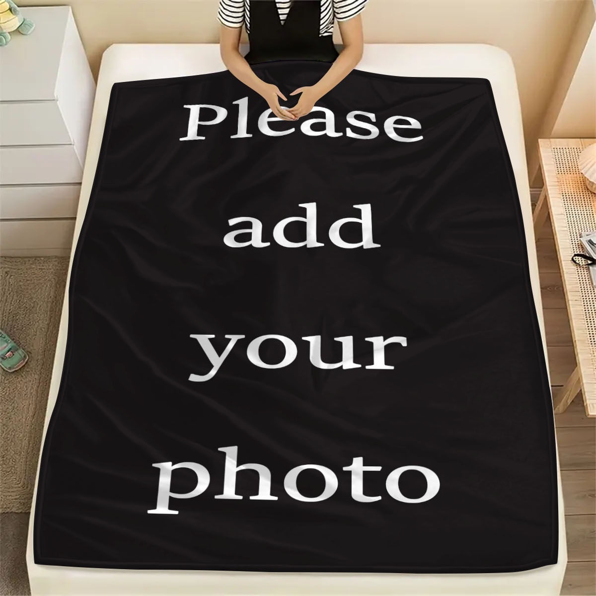 Custom Digital Flannel Fleece  - огляд і ціна Home Textiles Images