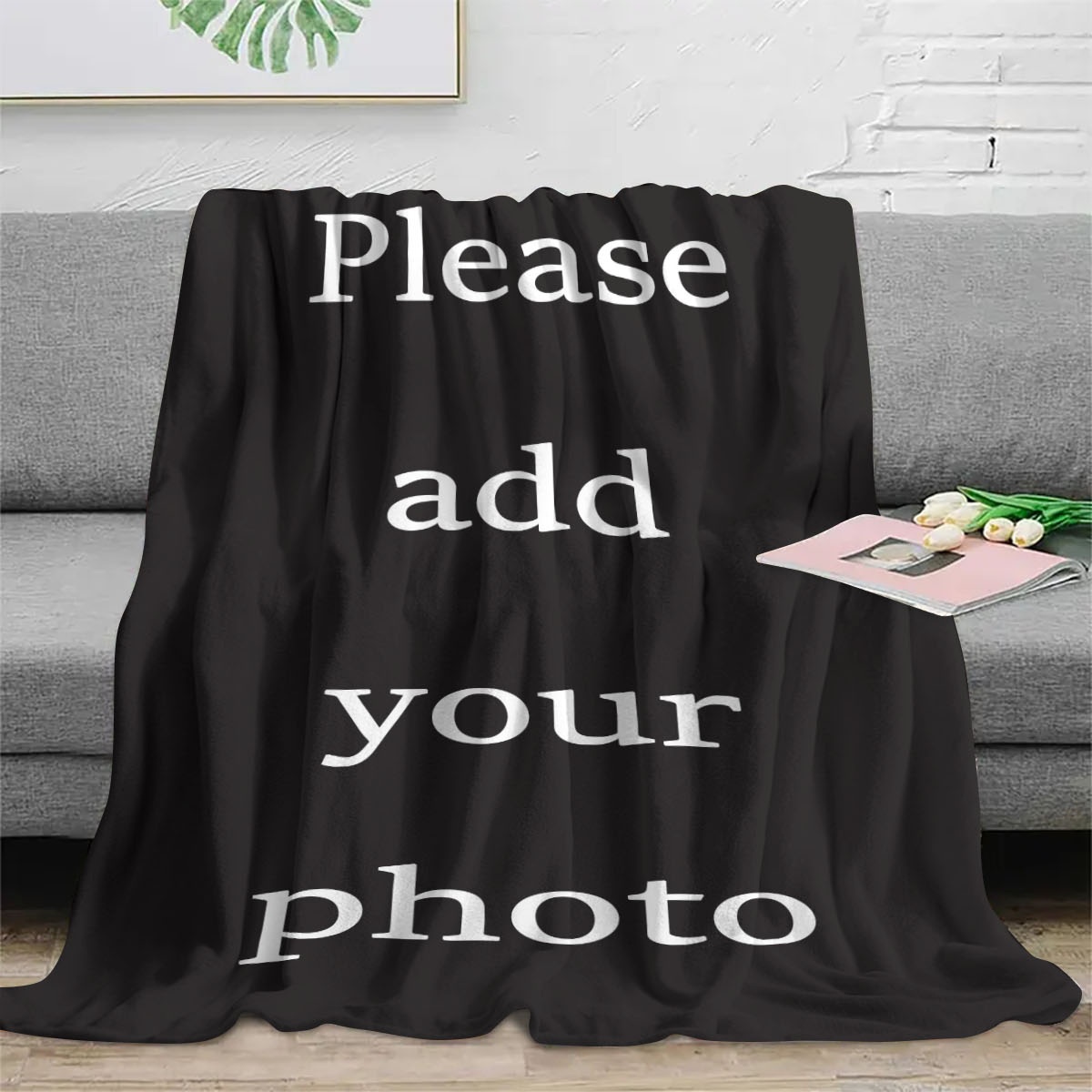 Custom Digital Flannel Fleece  - огляд і ціна Home Textiles Images